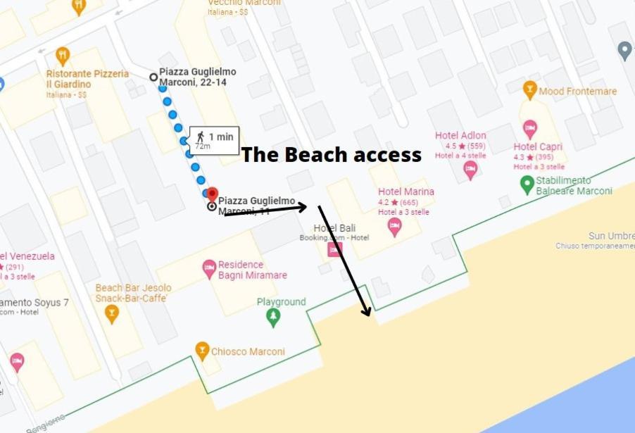 Movida Loft A Piazza Marconi Jesolo Lido - Spiaggia A 1 Minuto!!! Lido di Jesolo Exterior foto